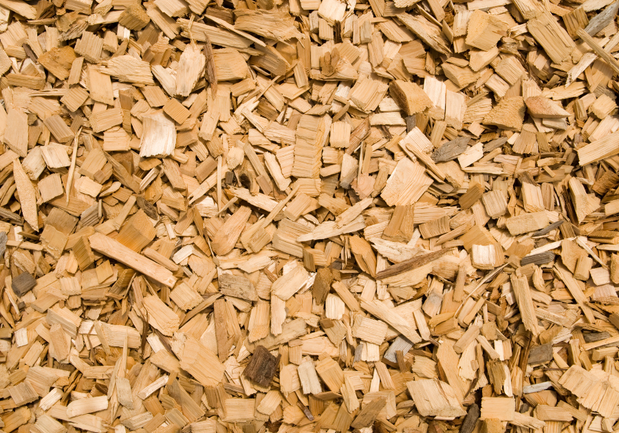 composting wood chips