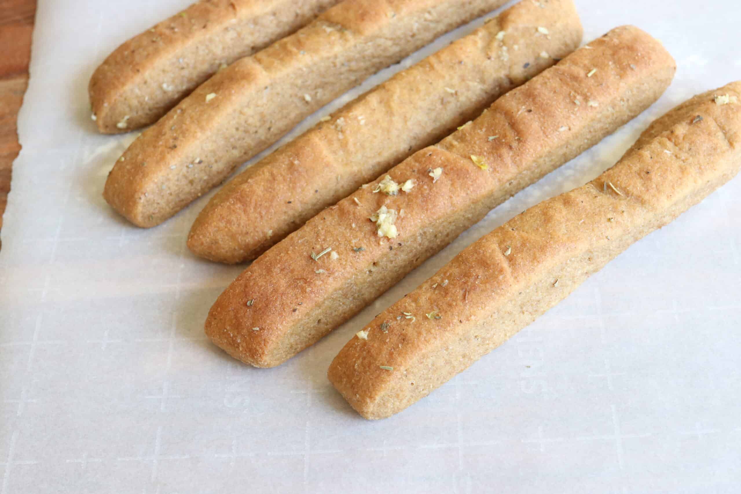 fresh milled breadsticks