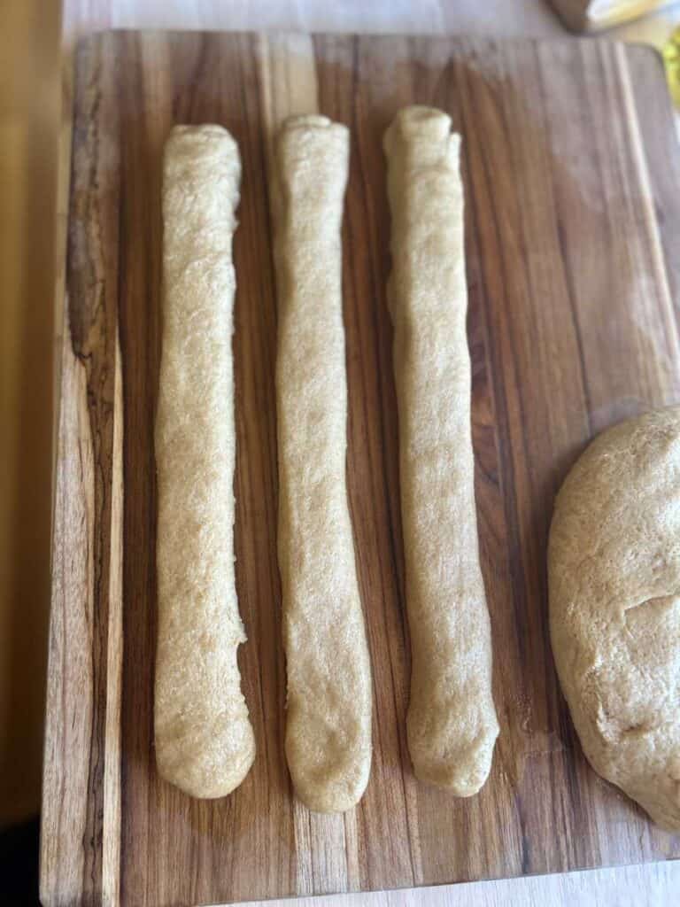 how to braid brioche dough