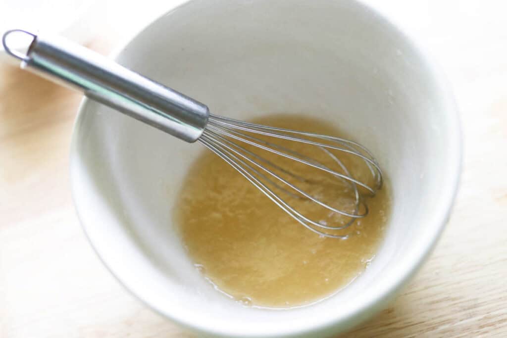 beef gelatin in water