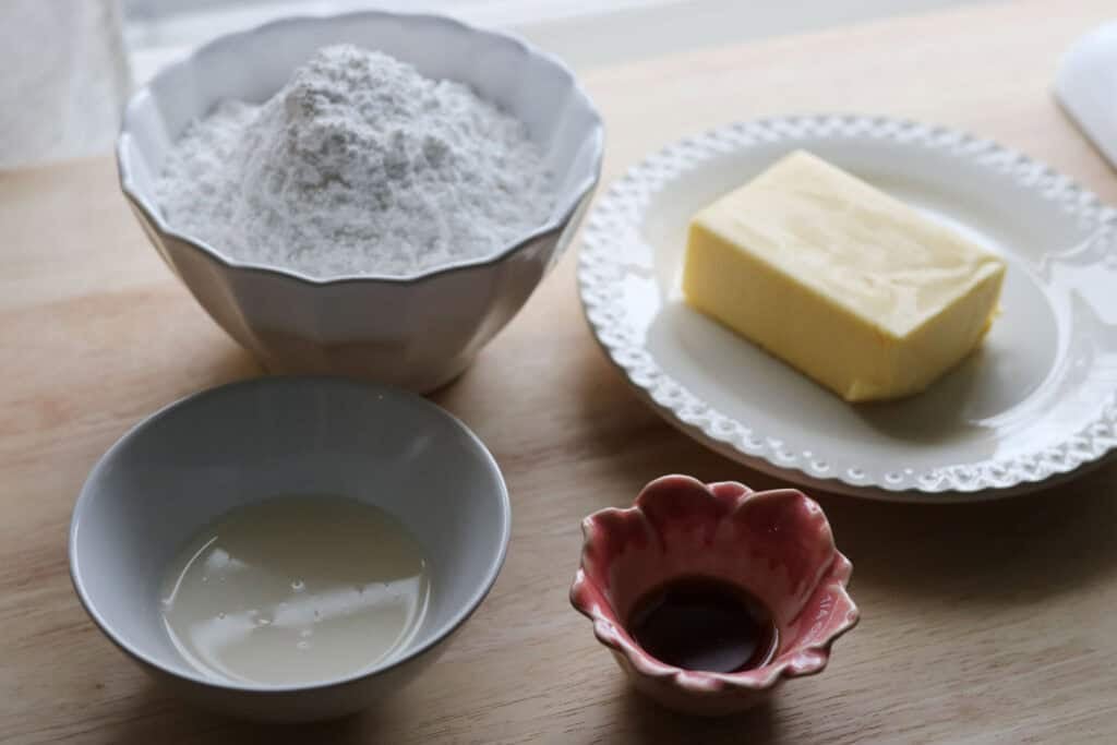 ingredients for cream filling for cream pies