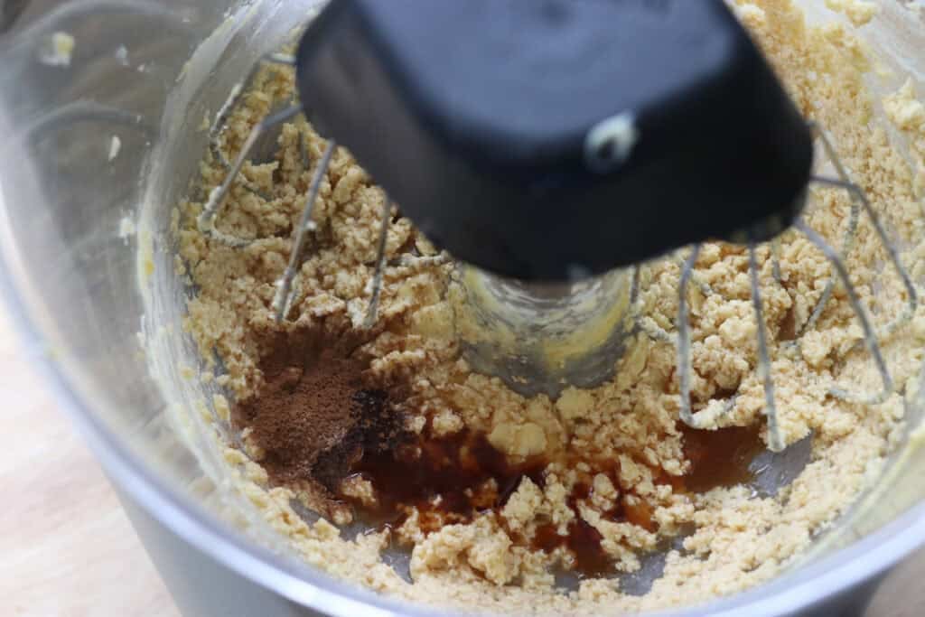vanilla and cinnamon added to the dough to make Homemade Animal Crackers with Fresh Milled Flour