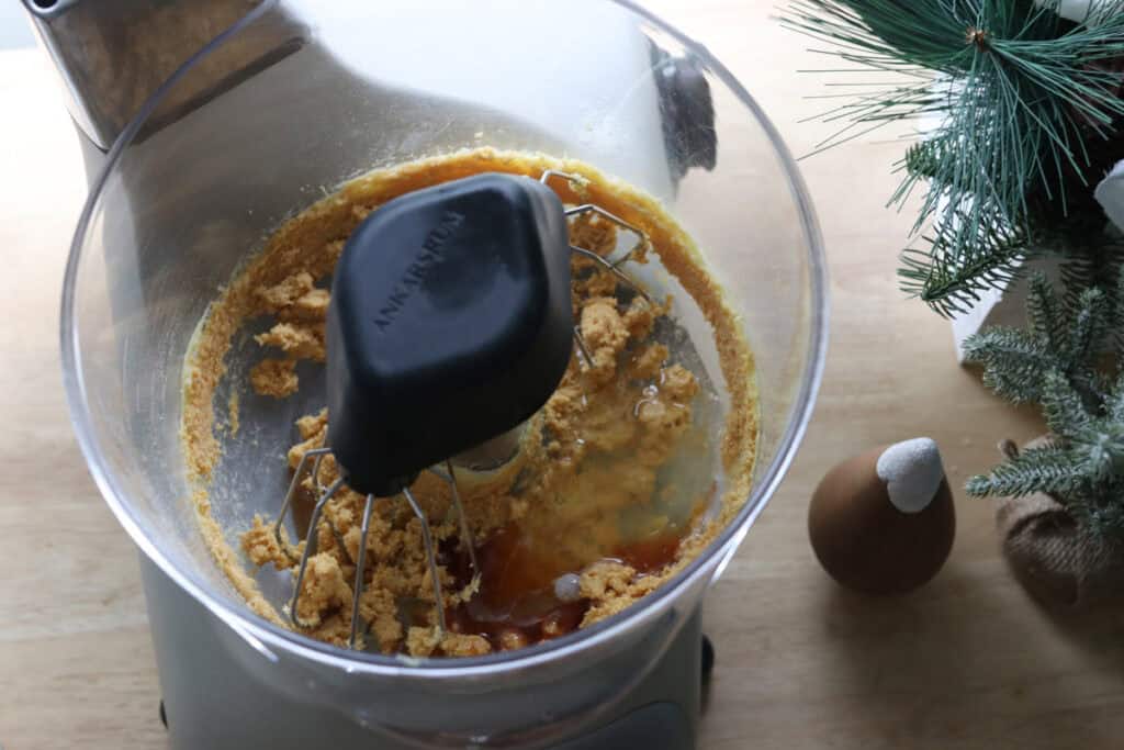 butter, sugar, and egg whites in a bowl to make Freshly Milled White Chocolate Peppermint Cupcakes
