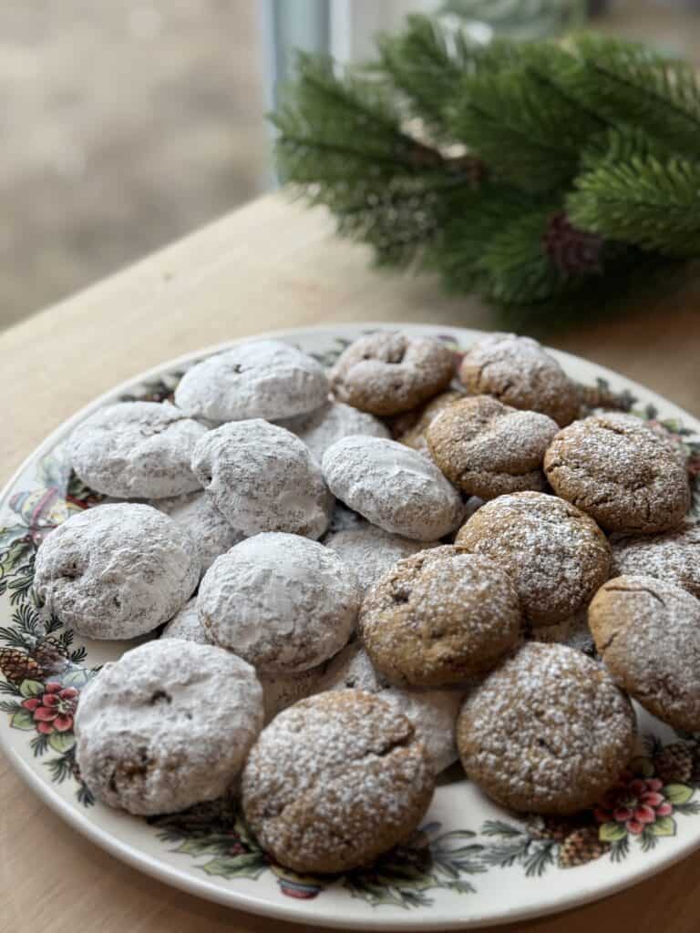 German Pfeffernusse Cookies with Fresh Milled Flour