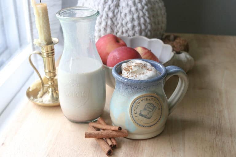 Delicious Homemade Apple Flavored Coffee Creamer