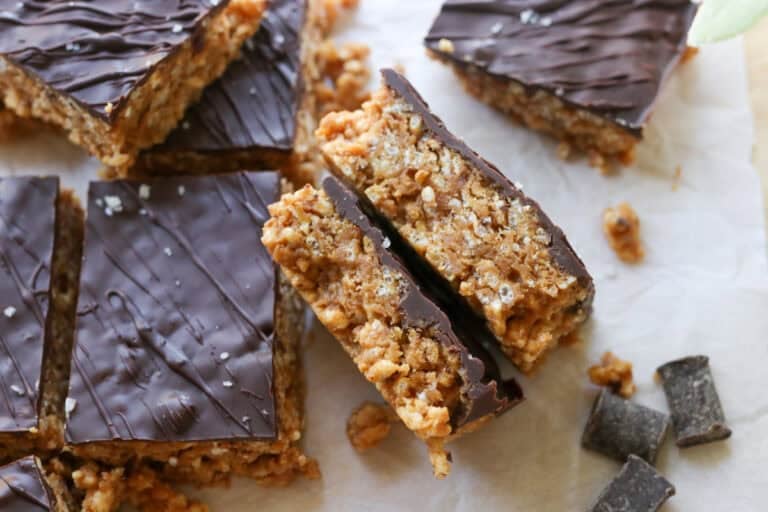 The Best Chocolate Peanut Butter Rice Krispie Bars