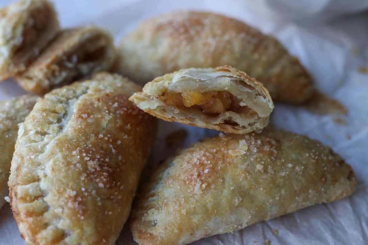 Healthy Apple Hand Pies with Fresh Milled Flour