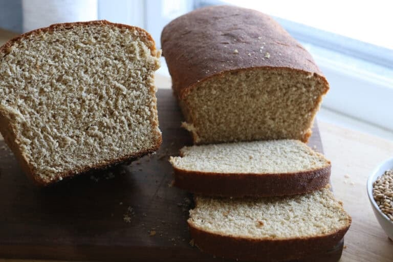 Fresh Milled Tall Sandwich Loaves – Tangzhong Method