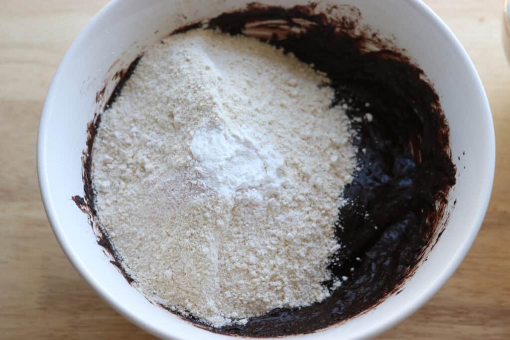 freshly milled flour added to the batter for freshly milled fudgy cosmic brownies