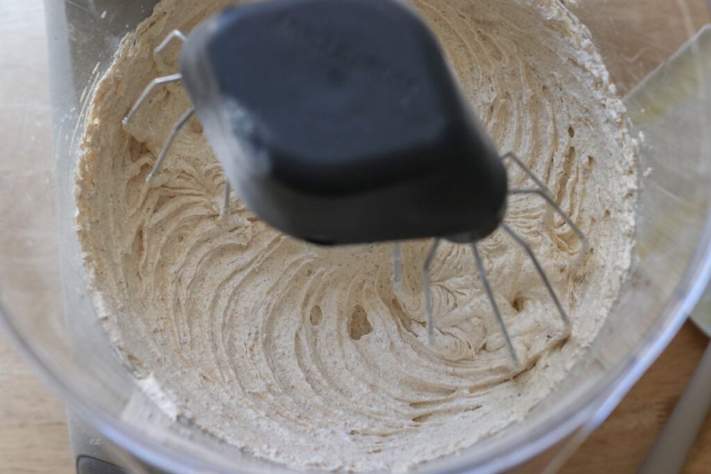 butter and sugar that have been whipped until fluffy to make Homemade Ice Cream Sandwiches with Fresh Milled Flour