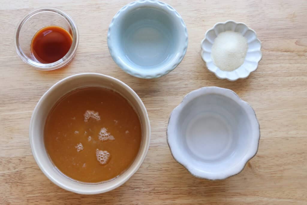 ingredients to make homemade marshmallow fluff