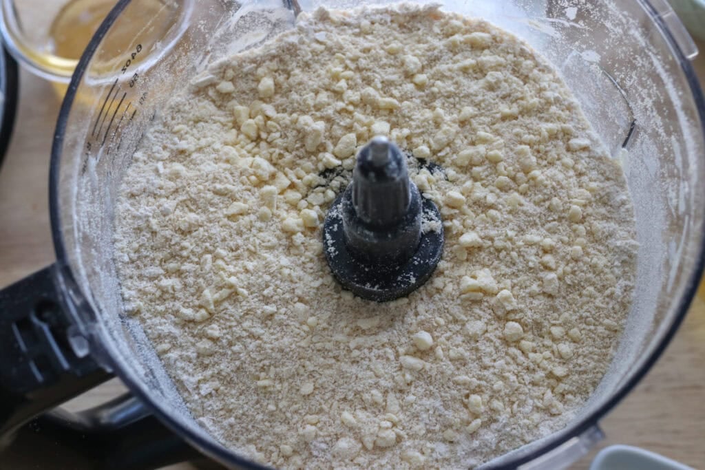 butter and flour that have been blended together to make freshly milled homemade wild berry pop-tarts