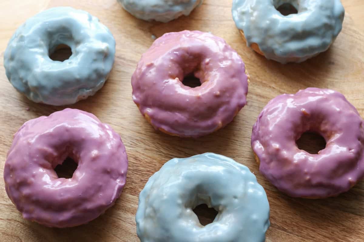 Homemade Baked Spring Donuts with Fresh Milled Flour